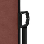 Retractable Side Awning Brown 200x1200 cm 4004854