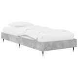 Bed Frame Concrete Grey 80 x 200 cm Engineered Wood 8009053