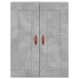 Highboard Concrete Grey 69.5x34x180 cm Engineered Wood 3199917