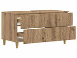 Bathroom Sink Cabinet DELFT Artisan Oak 82 x 41x 59 cm 897024