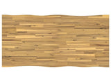120 x 70 x 75 cm Solid Acacia Wood White and Black Rectangular 937493