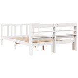 Bed Frame with Headboard without Mattress White 140x200 cm 3306711