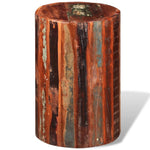 Stool Solid Reclaimed Wood 241628