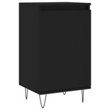 Sideboards 2 pcs Black 40x35x70 cm Engineered Wood 831055
