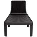 4-Way Height Adjustable Sun Lounger 155.5x57x28 cm Polypropylene 4008100