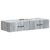 Wall-Mounted Side Table Grey Sonoma 87.5 x 34.5 x 17 cm 898671