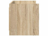 TV Cabinet 130 x 33 x 47 cm Sonoma Oak Engineered Wood 8011197