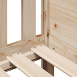 Kids'House Bed Frame without Mattress 80x160 cm Pine 850710