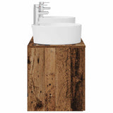 Bathroom Cabinet Set 3 pcs Old Wood 62.5 x 44.5 x 50 cm 3405873