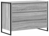 Sideboard Grey Sonoma 79 x 36 x 75.5 cm Engineered Wood 886597