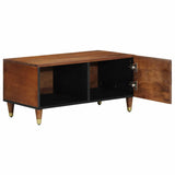 Coffee Table Honey Brown 80 x 50 x 40 cm Solid Mango Wood 4018740