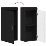 Bathroom Furniture Set TULUM 4 pcs Black 60 x 34 x 63 cm 3398045