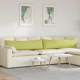 Sofa Pillows 2 pcs Light Green 145 x 40 cm Fabric 42013835