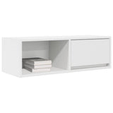 TV Cabinet White 80x31x25,5 cm Engineered Wood 861454