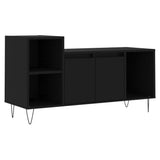 TV Cabinet Black 100x35x55 cm Engineered Wood 831317