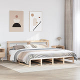 Bed Frame without Mattress 180x200 cm Super King Solid Wood Pine 3306504