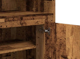 Highboard Old Wood 60x35.5x103.5 cm Engineered Wood 857147