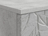 Desk Concrete Grey Engineered Wood 142.5 x 50 x 75 cm 3414615