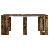 Dinning Table 180 x 85 x 75 cm Engineered Wood Smoked Oak 3424942