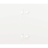 Lawn Edgings 50 pcs White 15x103 cm Cold-rolled Steel 860149