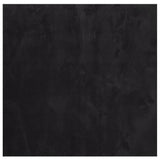 Rug HUARTE Short Pile Soft and Washable Black 200x200 cm 375118