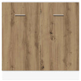 Sink Bottom Cabinet Lyon Artisan Oak 80x46x81.5 cm Engineered Wood 856078