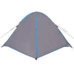 ZNTS Camping Tent Dome 2-Person Blue Waterproof 94644