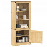 Highboard Corona 74x38x170 cm Solid Wood Pine 4002782