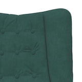 Armchair Dark Green 63 x 67 x 94 cm Velvet 42001816