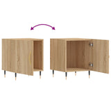 Bedside Cabinets 2 pcs Sonoma Oak 40x40x50 cm Engineered Wood 827523
