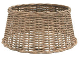 Ceiling Lamp Shade Brown 45x28 cm Wicker 364378
