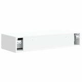Wall-Mounted Side Table Wall-mounted White 87.5 x 34.5 x 17 cm 899345