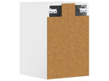 Bathroom Wall Cabinet UTRECHT High Gloss White 30 x 31 x 59 cm 897689