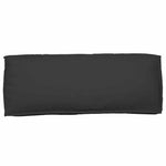 Pallet Cushion Set 2 pcs Black 120 x 80 x 12 cm Oxford fabric 3329083