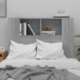 Headboard Cabinet Grey Sonoma Engineered wood Medium 817265