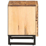 Bedside Cabinets 2 pcs 40x34x46 cm Solid Wood Rough Mango 377427