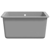 Granite Kitchen Sink Single Basin Grey 142961