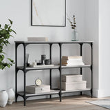 Console Table Grey Sonoma 100x29x75 cm Engineered Wood 834103