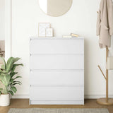 Sideboard White 80x35x99 cm Engineered Wood 3328480