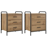 Bedside Cabinet 2 pcs Artisan Oak 48 x 36.5 x 60 cm 8013541