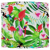 Cushion Floral Multicolour 80 x 80 x 12 cm Oxford Fabric 42001517