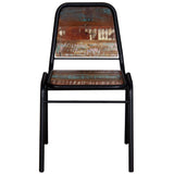 Dining Chairs 2 pcs Solid Reclaimed Wood 244246