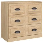 Sideboards 2 pcs Sonoma Oak Engineered Wood 3185282