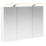 Bathroom Mirror Cabinet White 100 x 14.5 x 70 cm 889127