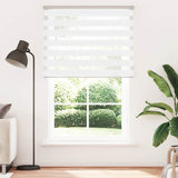 Zebra Blind White 150x200 cm Fabric Width 145.9 cm Polyester 4014791