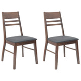 Dining Chairs 2 pcs Light Brown 43 x 54 x 89 cm 42020439