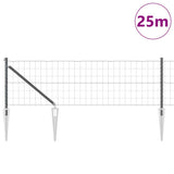 Welded Wire Fence with Spikes 25 x 0.8 m 3350683