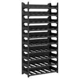 ZNTS Wine Rack for 60 Bottles PP Stackable 3189183