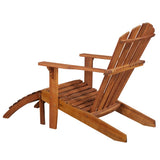 Garden Chair Brown Solid acacia wood Standard Foldable 44117