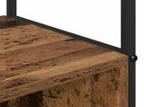 Coat Stand with Shoes Bench Old Wood 100 x 32 x 180.5 cm 8012036